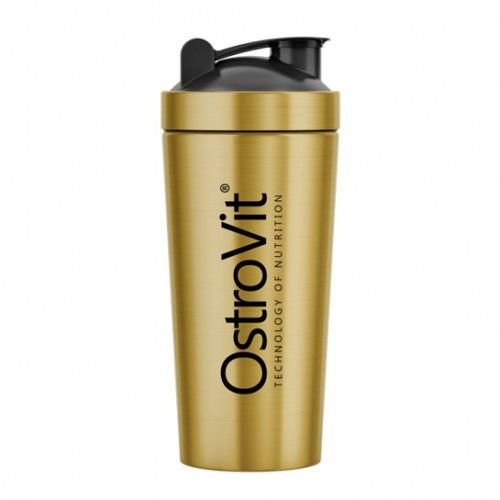 

Шейкер спортивний OstroVit Shaker Steel 750 мл Золотой