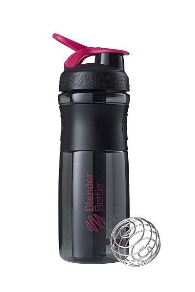 

Спортивна пляшка-шейкер BlenderBottle SportMixer 28oz/820ml Black/Pink (ORIGINAL)