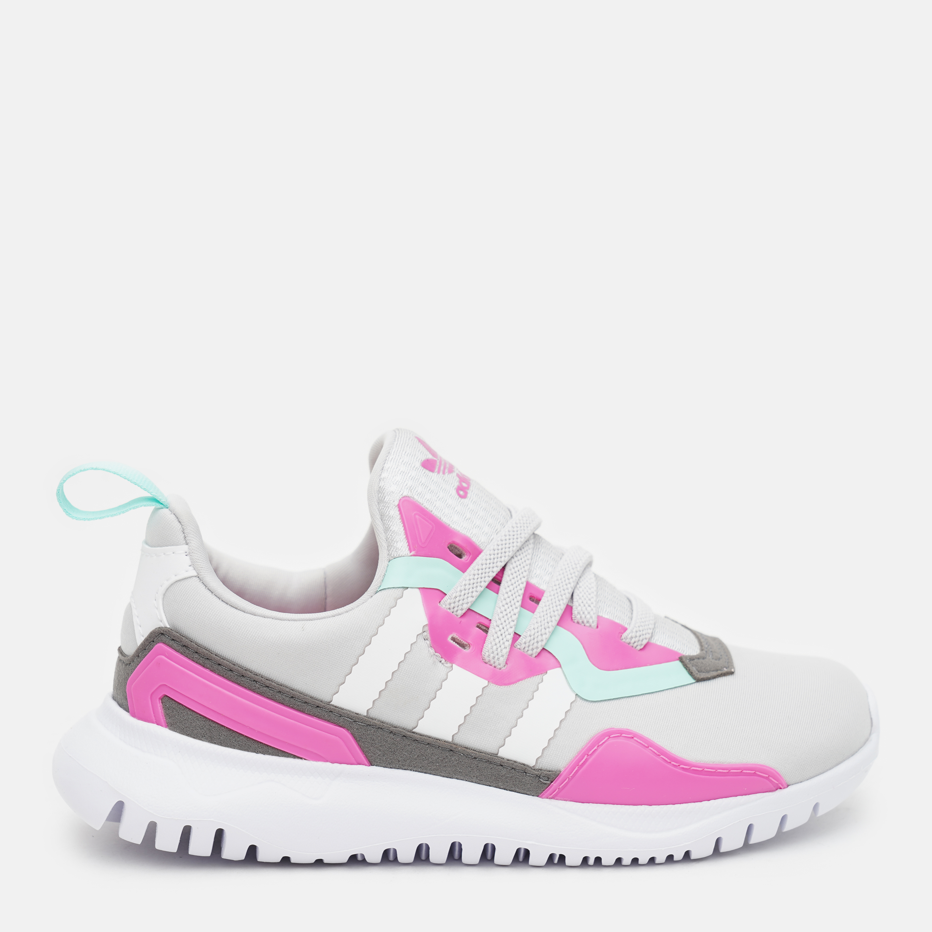 

Кроссовки детские Adidas Originals Flex El C FX5324 32 (13.5K) Greone/Ftwwht/Scrpnk