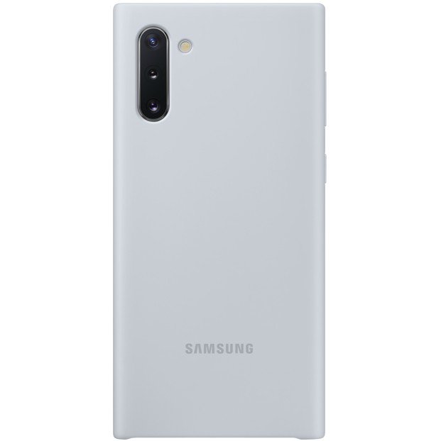 

Силиконовый чехол накладка Protective Silicone Cover Samsung Galaxy Note 10 EF-PN970 grey