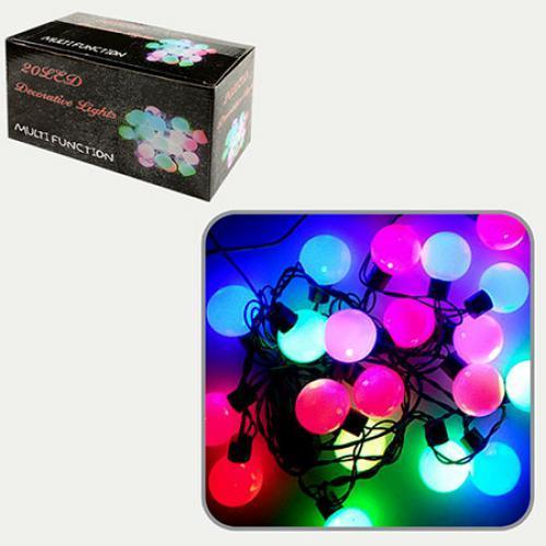 

Светодиодная гирлянда 3.5 м ABX "Лампочки" 20 LED цветная