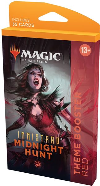 

Настольная игра Wizards of the Coast Тематический бустер Innistrad: Midnight Hunt (Красный) АНГЛ (C89520000)