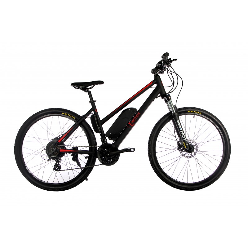 

Женский электровелосипед E-motion City GT 27,5" 36v 12Ah 500w / рама 19" черно-красный (EMCGT275CK)