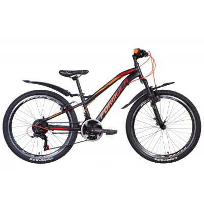 

Велосипед Formula 24" FOREST AM Vbr рама-12,5" 2021 Black/Orange (OPS-FR-24-268)
