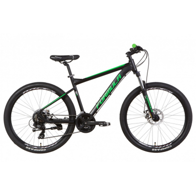 

Велосипед Formula 26" F-1 DD рама-13" 2021 Black/Green (OPS-FR-26-511)