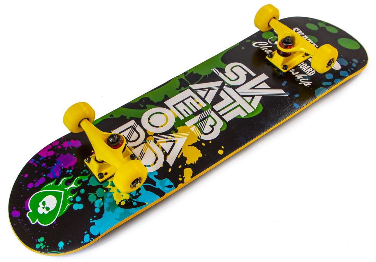 

Скейтборд Scale Sports "Skateboard " нагрузка до 90 кг (клён)