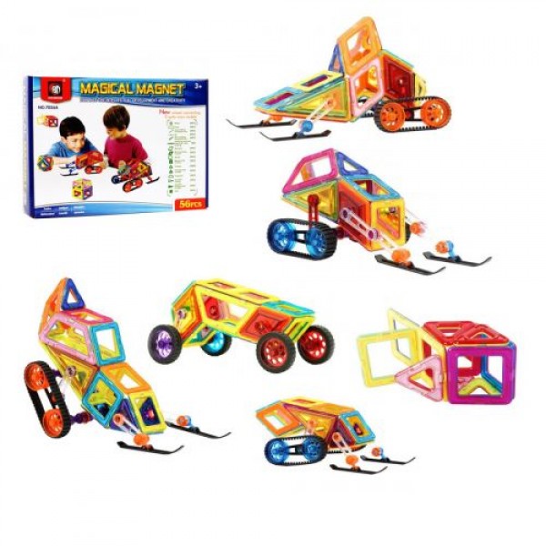 

Магнитный конструктор "Magical Magnet" 56 деталей