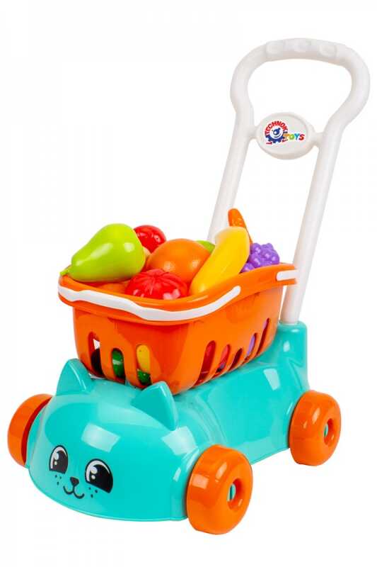 

Игрушка "Тележка" 7570 "ТЕХНОК", 16 продуктов