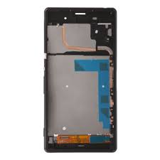 

Дисплей для Sony D6633 Xperia Z3 Dual Sim с сенсором черный и рамкой