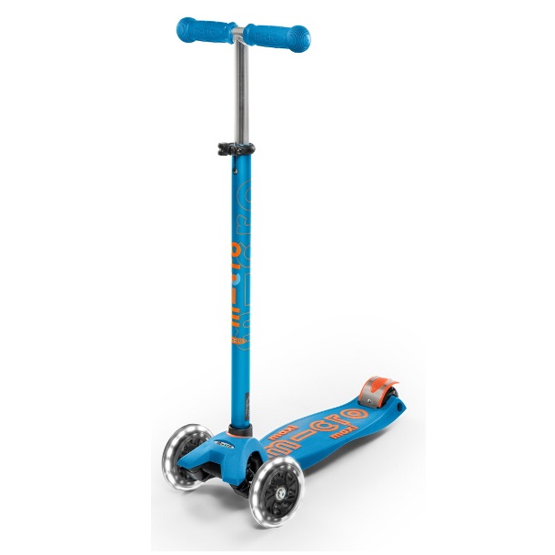 

Самокат с Led колесами Micro Maxi Deluxe Caribbean blue MMD085