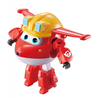

Трансформер Super Wings Transforming Build-It Jett, Джетт строитель (EU730211)