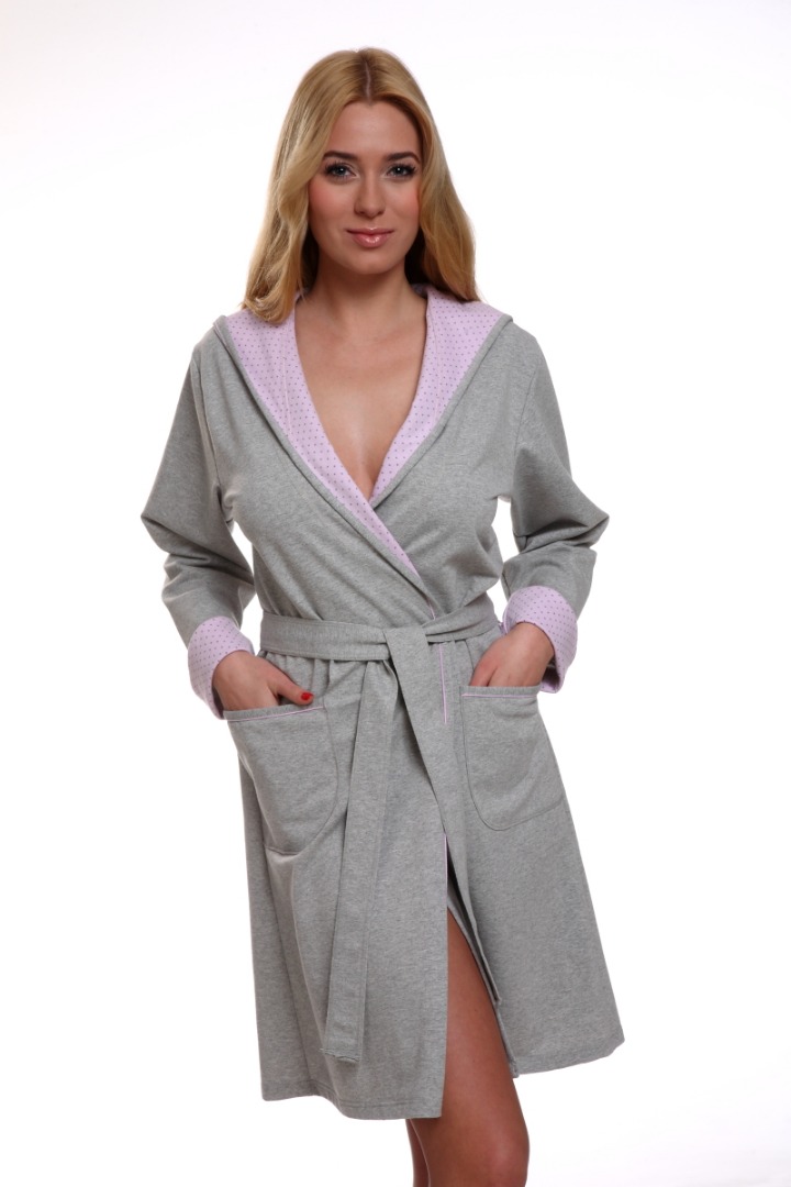 

Халат женский SZL-KOMFORT Розовый Italian Fashion, Халат женский SZL-KOMFORT Розовый Italian Fashion S
