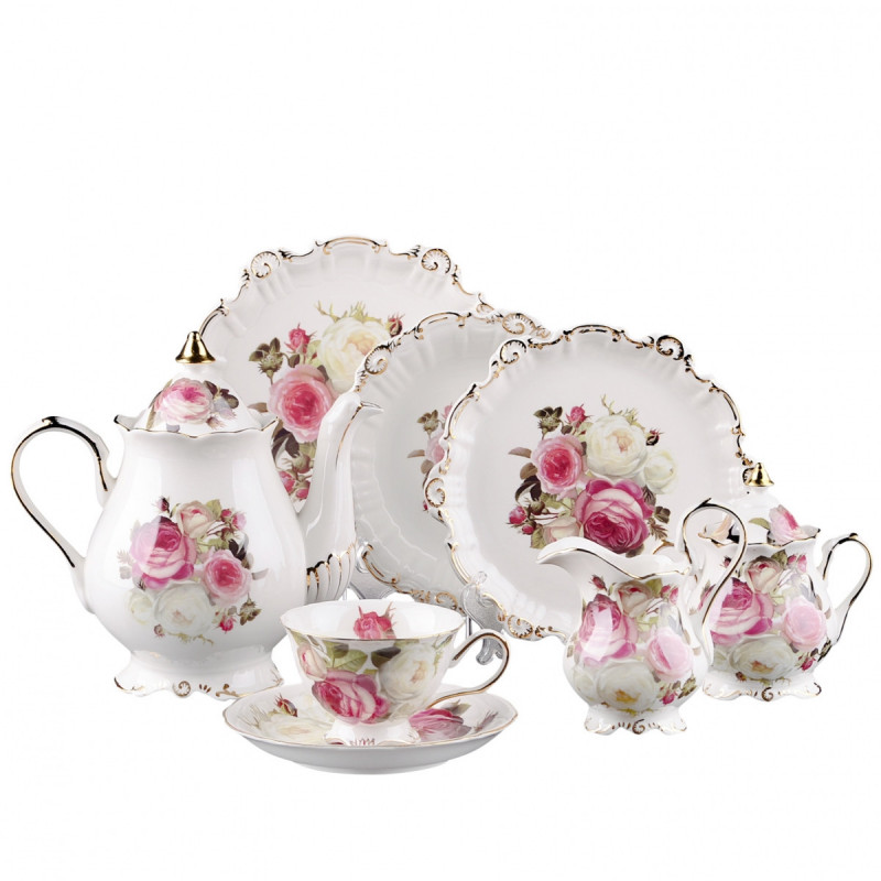 

Столовый сервиз на 6 персон фарфор NP39SETTEA