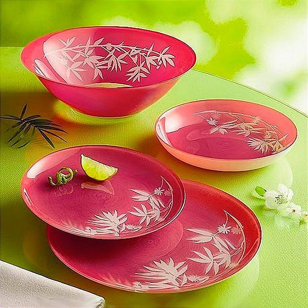 

Сервиз столовый Luminarc Darjeeling Pink 2280-F 19 предметов