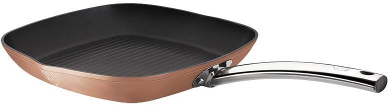 

Сковорода-гриль Berlinger Haus Bronze Titan 28х28см с титановым покрытием