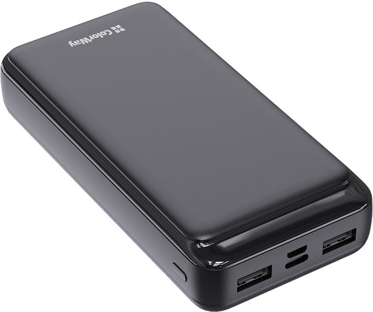 

УМБ ColorWay 20000 mAh Slim Black (CW-PB200LPD2BK)