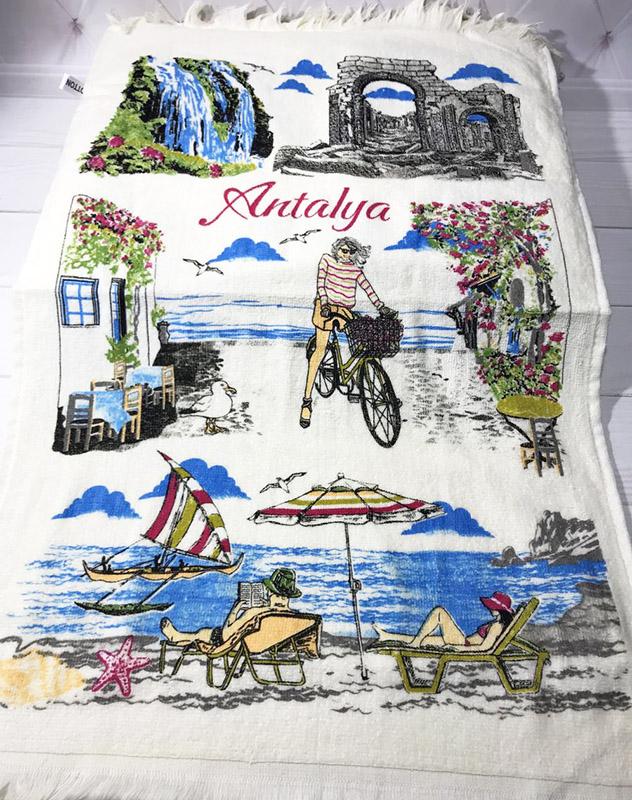 

Набор 12 кухонных полотенец By IDO Antalya Dreams 40х60, махра/велюр