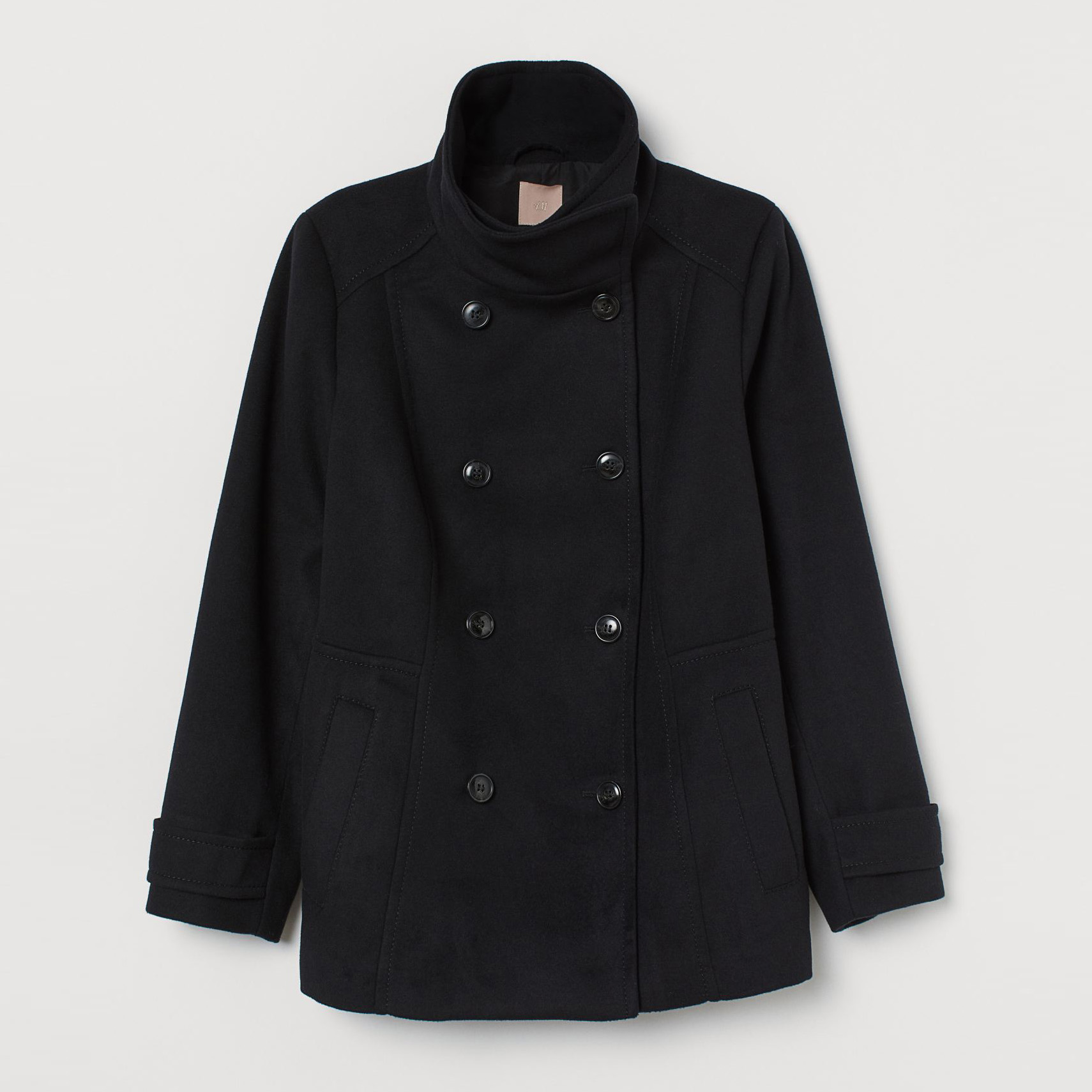 

Пальто H&M 8397571  Черное, Пальто H&M 8397571 2XL Черное