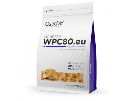

Протеин Ostrovit WPC 80 Eu standard 900 грамм Вкус Яблочный Пирог