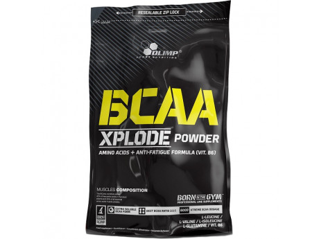 

Аминокислоты Olimp BCAA XPLODE 1кг Вкус Апельсин