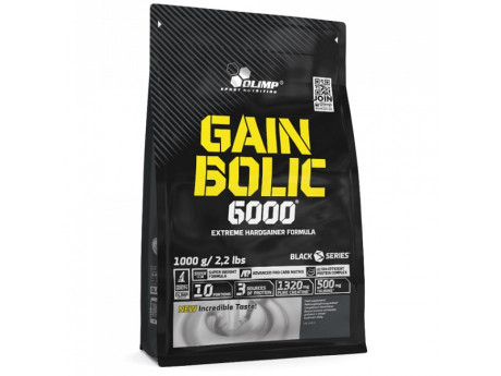

Гейнер Olimp Gain Bolic 6000 1кг Вкус Шоколад