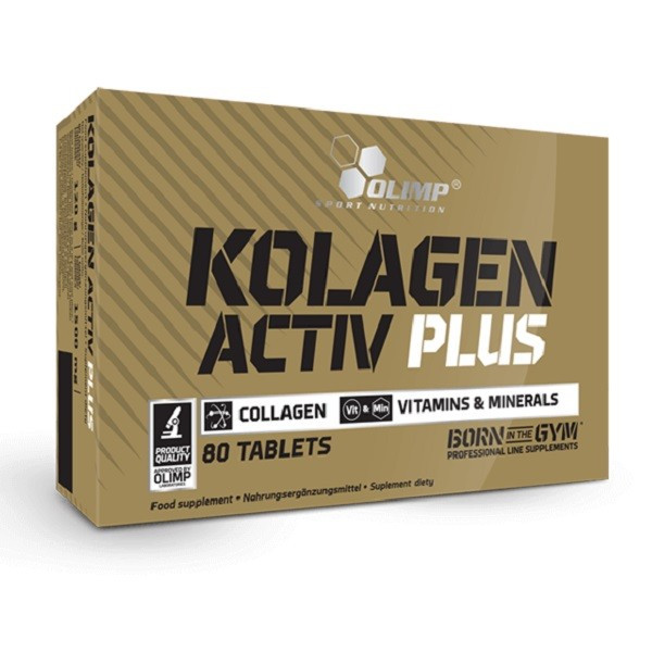 

Коллаген Olimp KOLAGEN ACTIV PLUS SPORT EDITION 80 таблеток