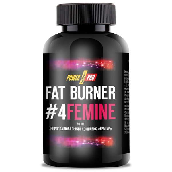 

Жирозжигатели Power Pro Femine 90 капсул
