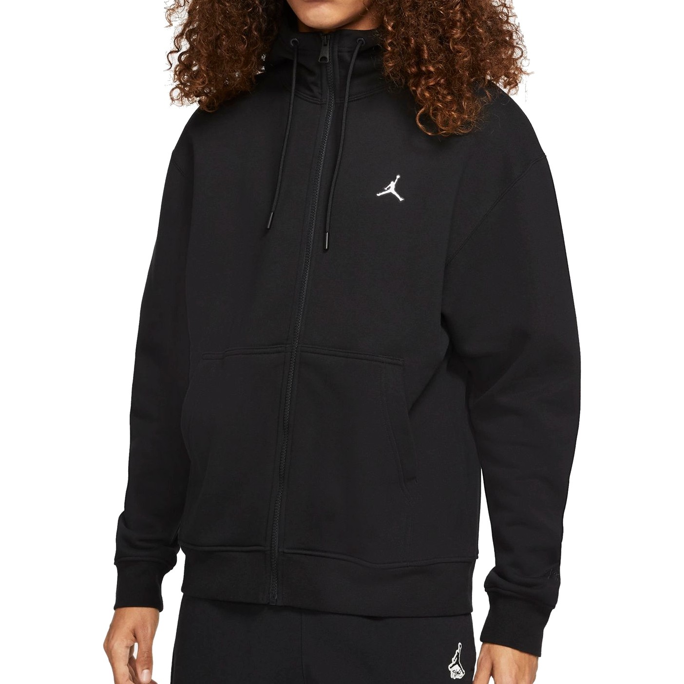 

Толстовка Jordan Essential Fleece Full-Zip Hoodie (L) Черный DA9810-010
