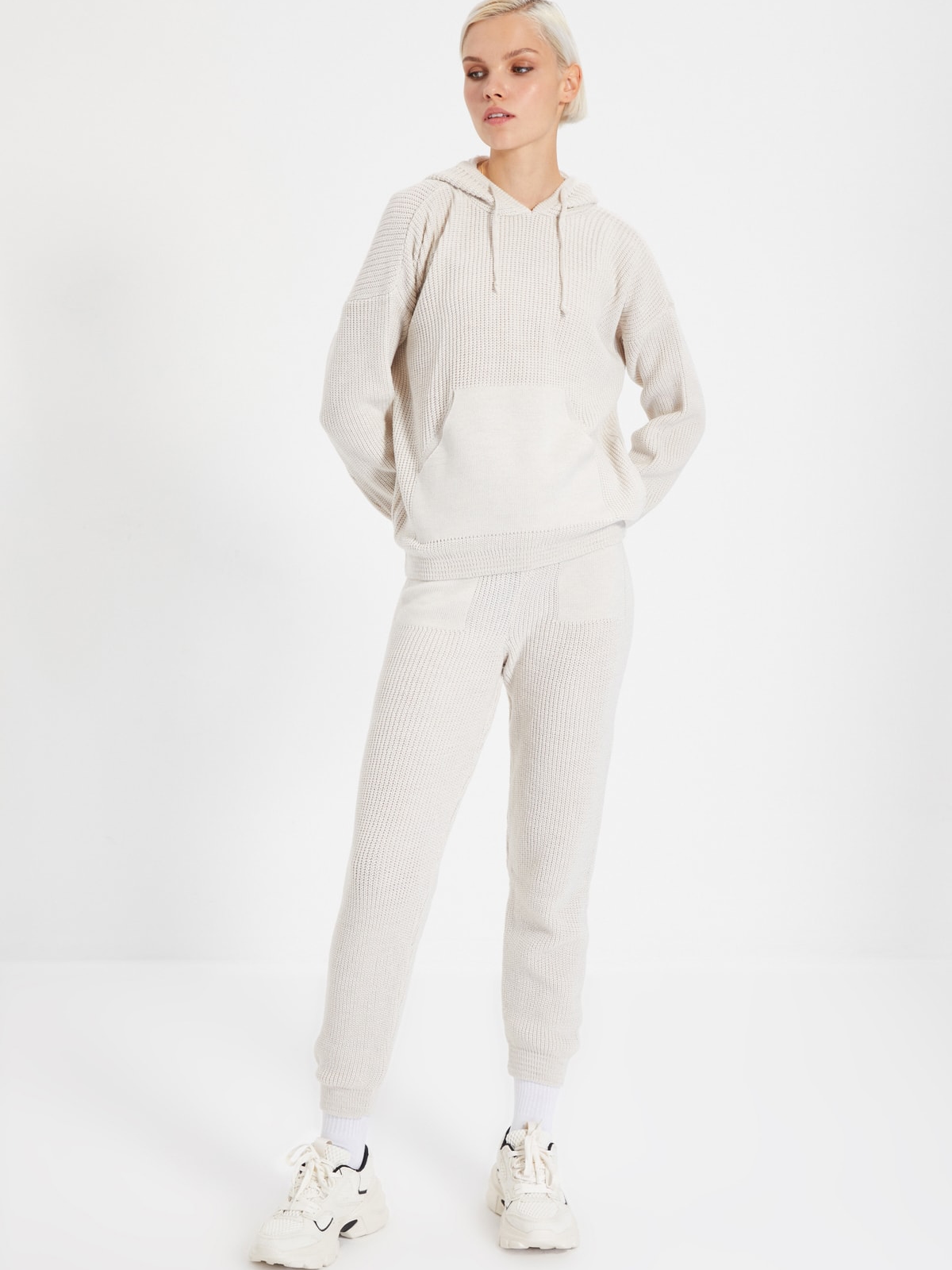

Костюм Trendyol TWOAW21AU0137/Bej  Бежевый, Костюм Trendyol TWOAW21AU0137/Bej M Бежевый