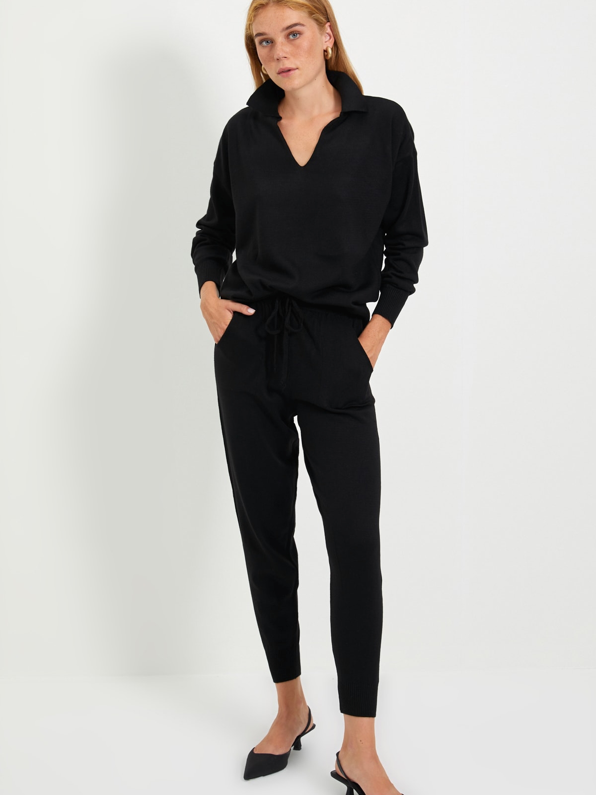 

Костюм Trendyol TWOAW22AU0059/Siyah  Черный, Костюм Trendyol TWOAW22AU0059/Siyah M Черный