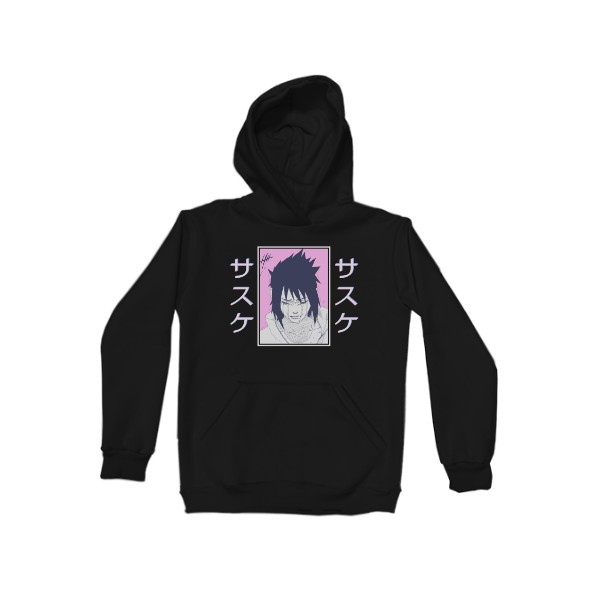 

Худи Детская для девочек без утепления Sasuke Размер 128 см Цвет черный - MyTee