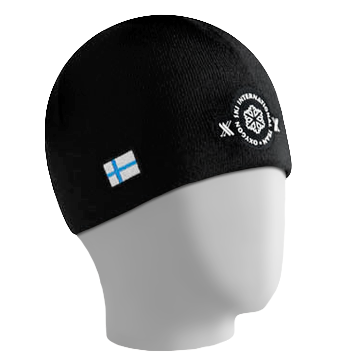 

Шапка мужская вязаная Oxygon Flag Финляндия Чёрный
