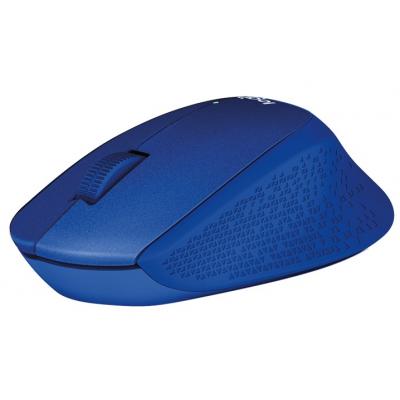 

Мышь беспроводная Logitech M330 Silent Plus (910-004910) Blue USB