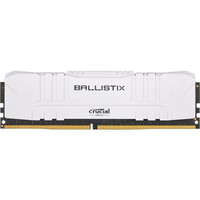 

Модуль памяти для компьютера DDR4 16GB 2666 MHz Ballistix White MICRON (BL16G26C16U4W)