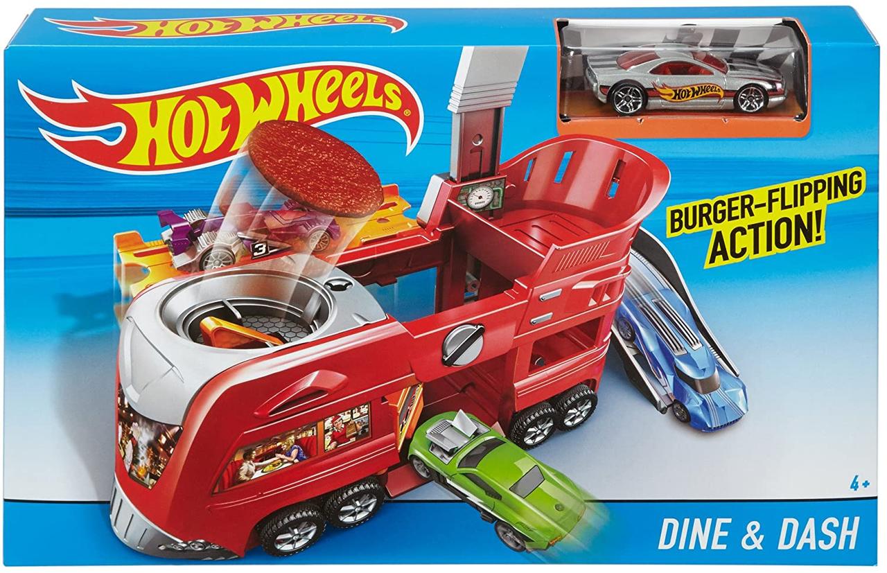 

Игровой набор Hot Wheels "Супер вкусный горячий бургер" FJN34/FJN39