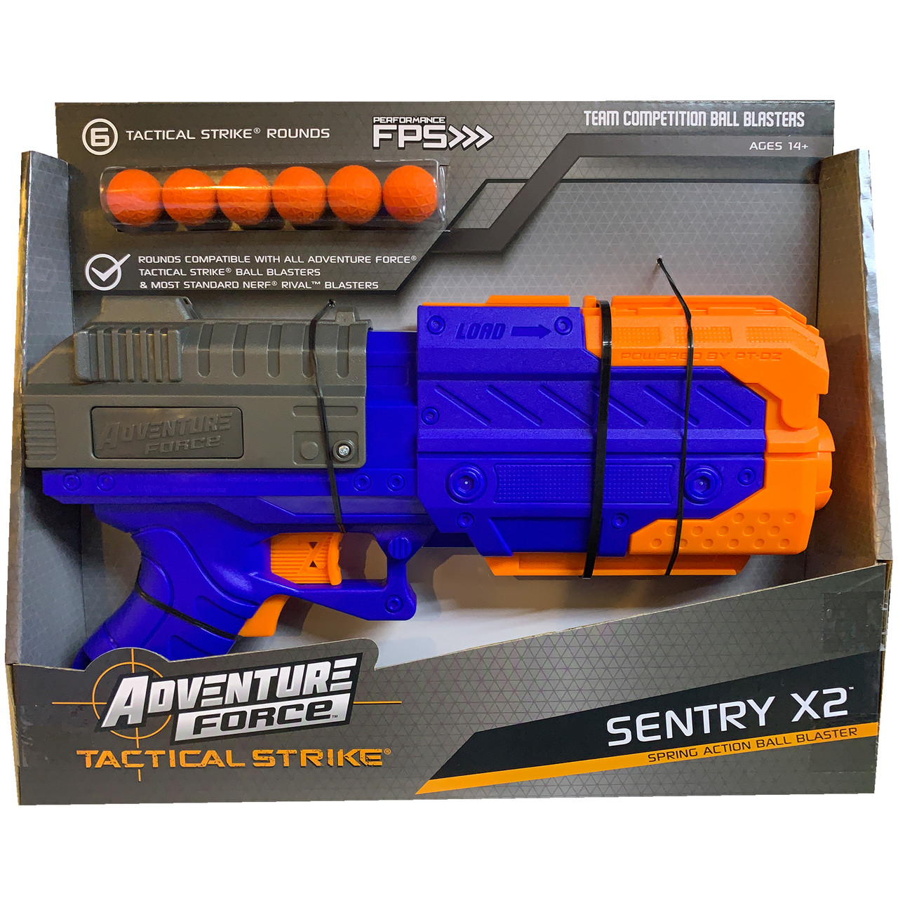 

Бластер Adventure Force Tactical Strike Sentry X2 Spring