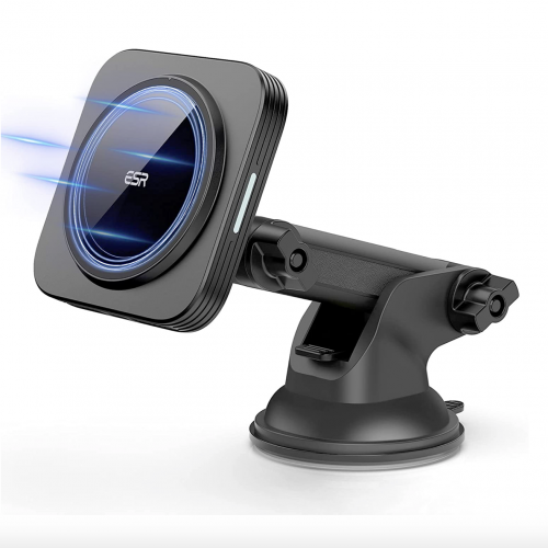

Магнитный автодержатель с беспроводной зарядкой ESR HaloLock MagSafe