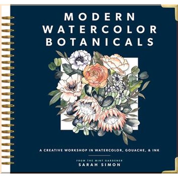 

Modern Watercolor Botanicals. Sarah Simon. ISBN:9781944515584