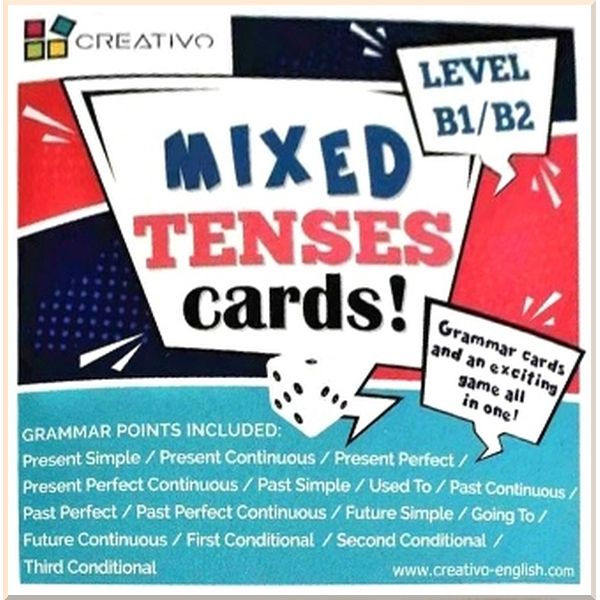 

Mixed Tenses Cards Level B1/B2. CREATIVO. ISBN:9788366122642