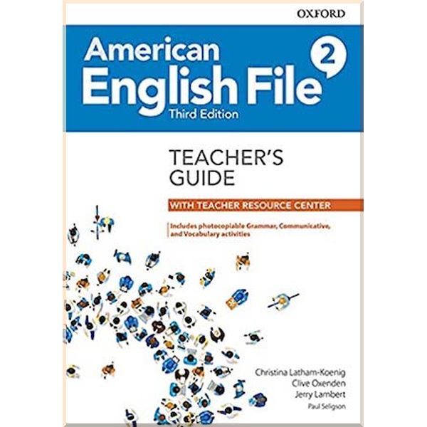 

American English File Third Edition. Christina Latham-Koenig, Clive Oxenden. ISBN:9780194906418