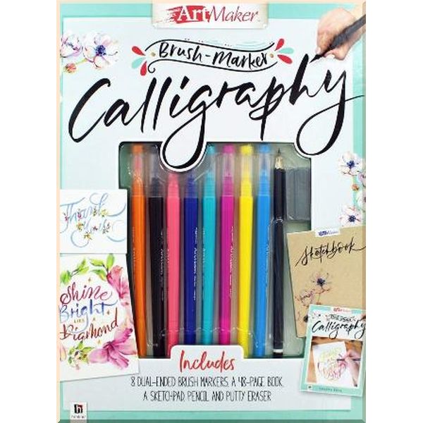 

Art Maker Brush-Marker Calligraphy. Joanna Chia. ISBN:9781488913372