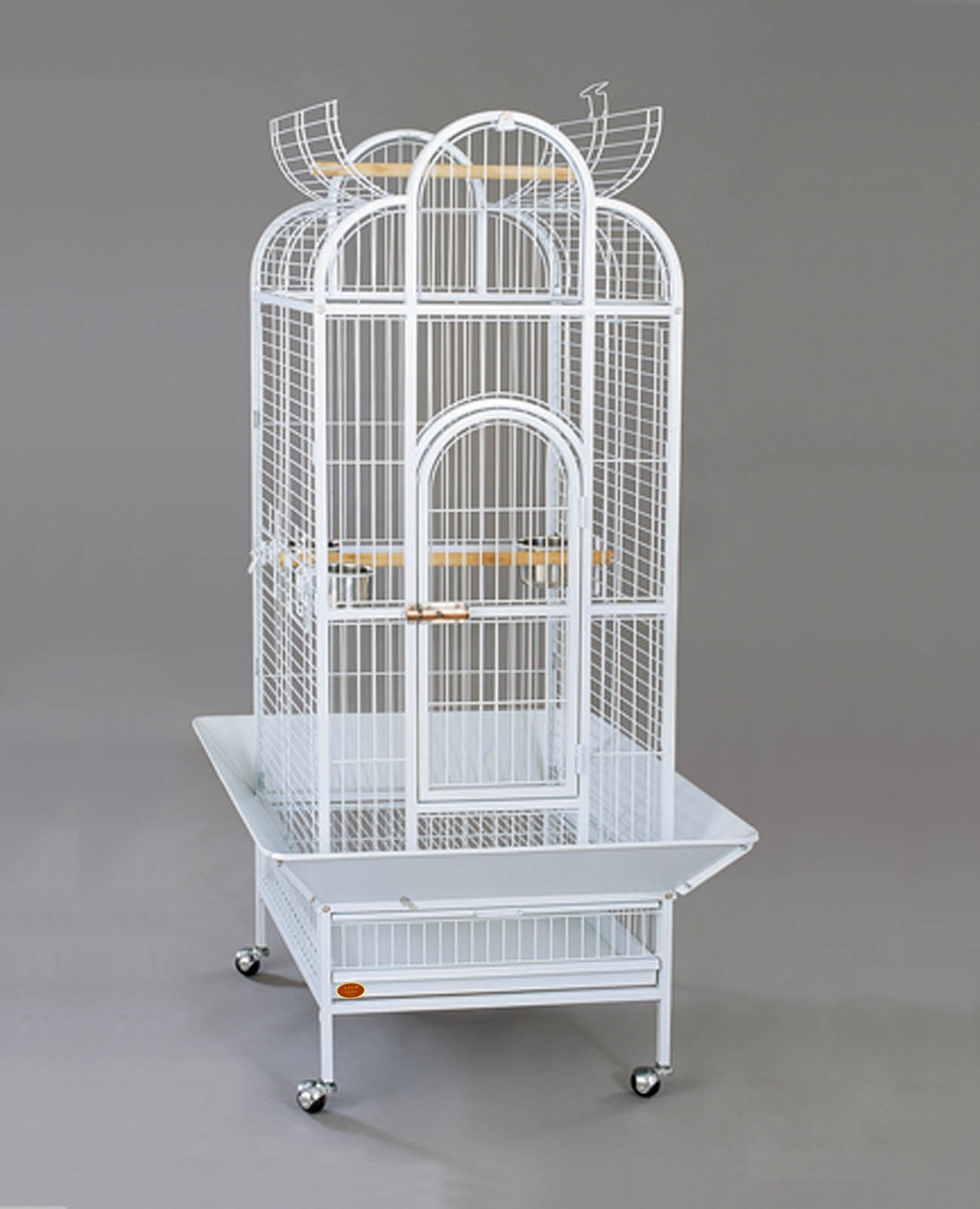 

Вольер А22 для крупных птиц 58х58х128 см, с крыльями 80х80х164 см "эмаль" Белая