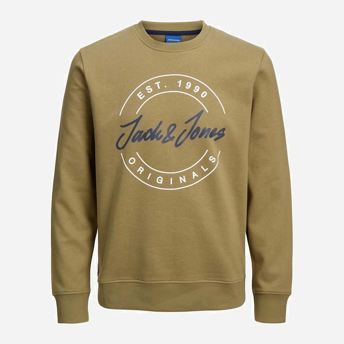 

Свитшот Jack & Jones 12196813-67295  Martini Olive, Свитшот Jack & Jones 12196813-67295 L Martini Olive