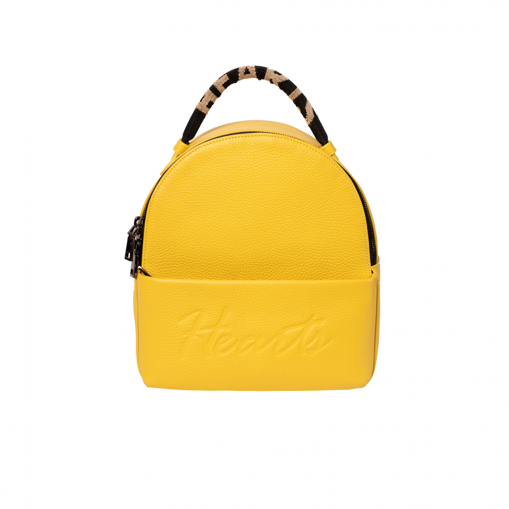 

Женский рюкзак кожаный Hearts Backpack BW-13103 желтый