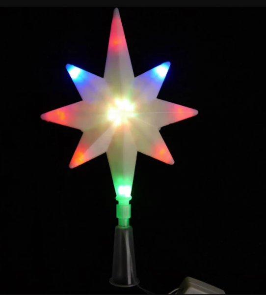 

Верхушка на елку 8-угольная 16 LED RB/RG мульти Gonchar (NAT06783)