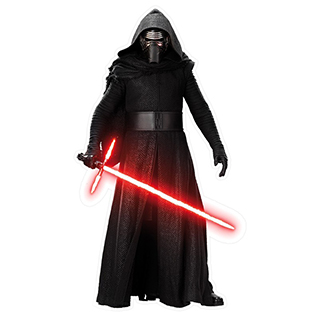

Наклейка интерьерная STAR WARS Kylo Ren (Кайло Рен) 100x70 см (ABYDCO339)