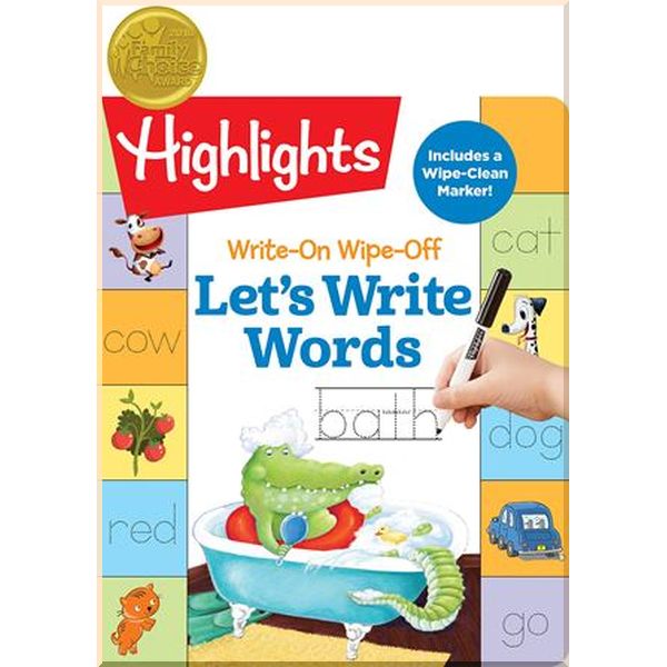 

Highlights Press Highlights Write-On Wipe-Off: Let's Write Words. Highlights Learning. ISBN:9781629799230
