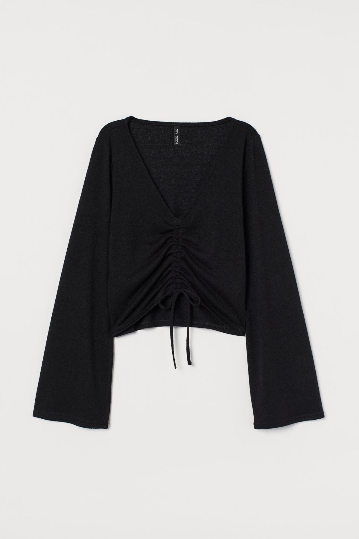 

Топ на кулиске H&  Черный 0831430005, Топ на кулиске H&M m Черный 0831430005