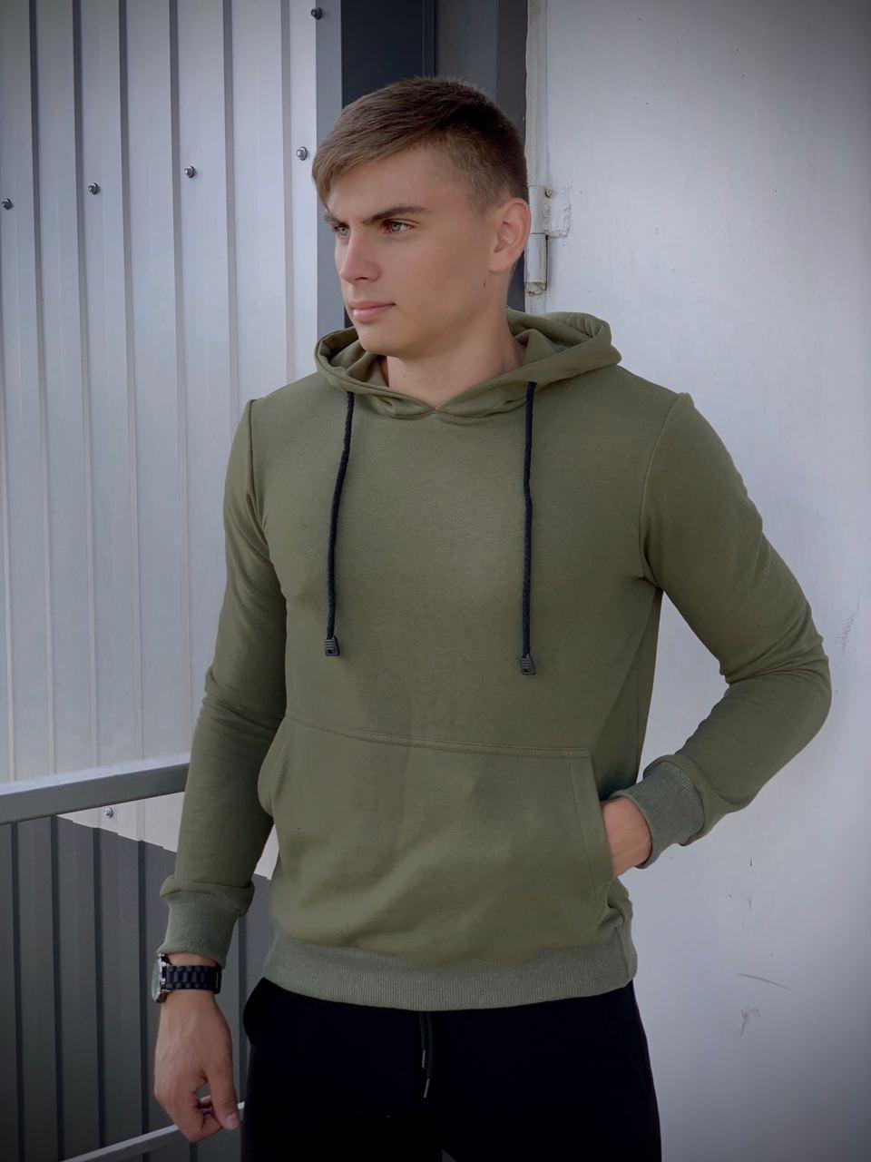 

Чоловіче худі Intruder Bars трикотажне з капюшоном на зав'язках хакі  (001SAG 1295, Чоловіче худі Intruder Bars трикотажне з капюшоном на зав'язках хакі 2XL (001SAG 1295)