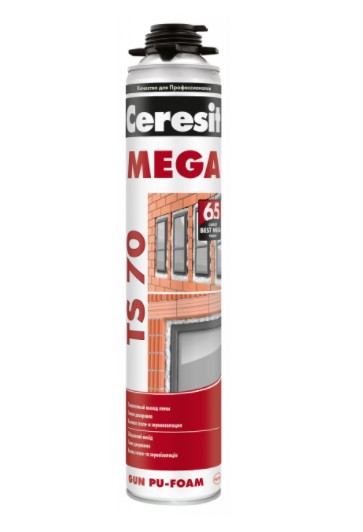 

Пена монтажная Ceresit TS 70 870мл